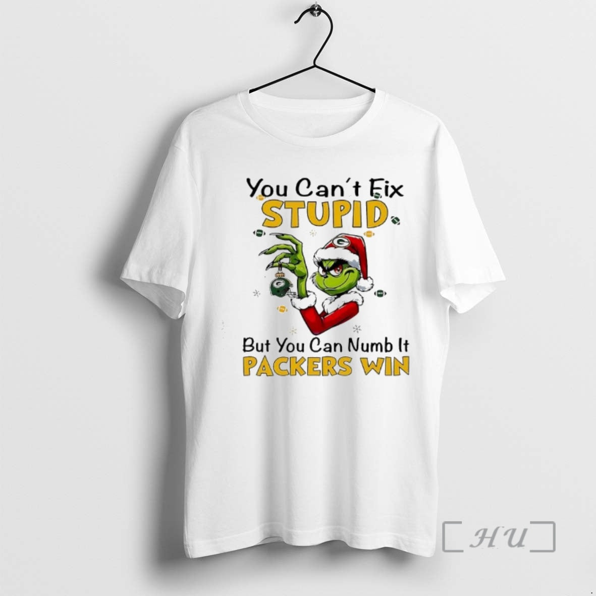 Officials Grinch You Cant Fix Stupid But Can Numb It - Adult & Kids T-Shirts, Sweatshirts & Hoodies apparel design preview 1