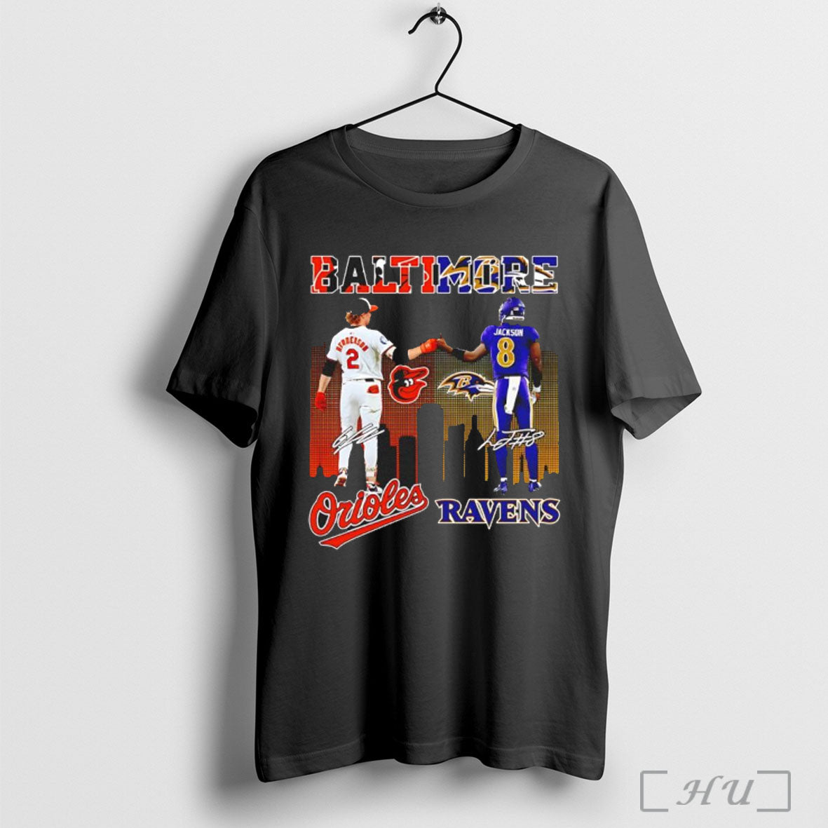 Officials Gunnar Henderson Baltimore Orioles And - Adult & Kids T-Shirts, Sweatshirts & Hoodies apparel design preview 1
