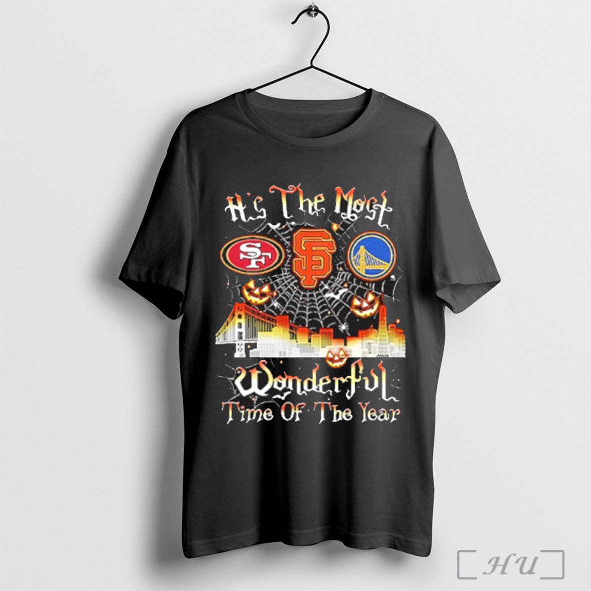 Officials Halloween 49ers Giants Warriors Its The - Adult & Kids T-Shirts, Sweatshirts & Hoodies apparel design preview 1