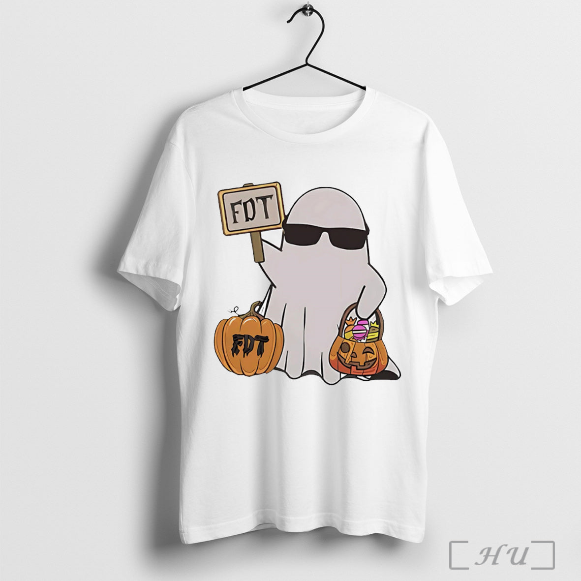 Officials Halloween Fdt Ghost - Adult & Kids T-Shirts, Sweatshirts & Hoodies apparel design preview 1