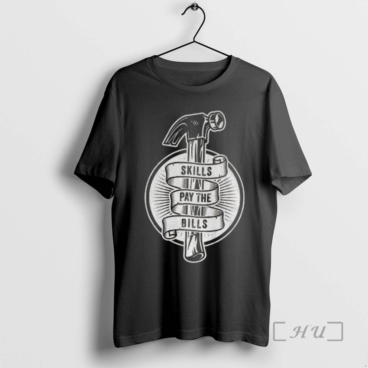 Officials Hammer Skills Pay The Bills - Adult & Kids T-Shirts, Sweatshirts & Hoodies apparel design preview 1