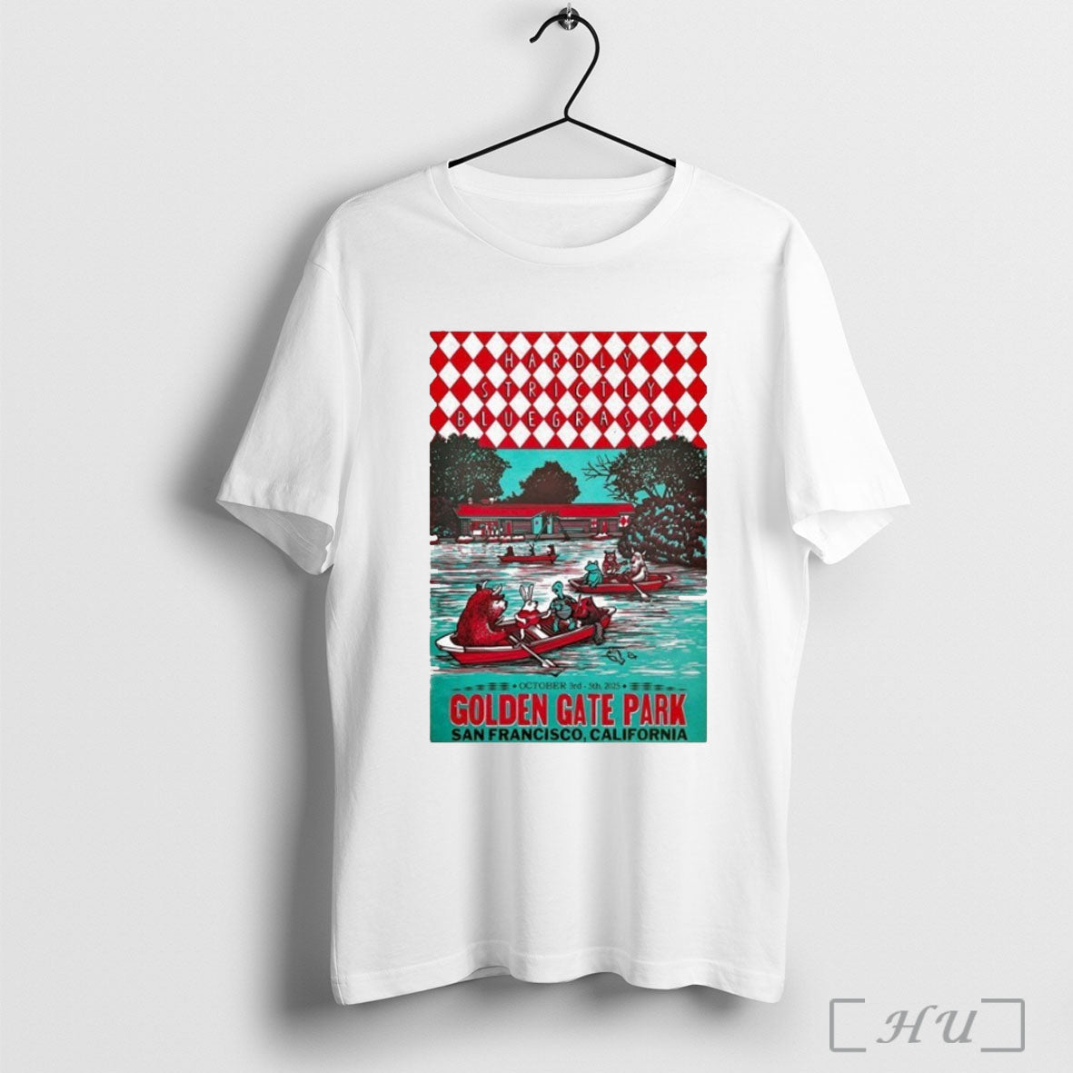 Officials Hardly Strictly Bluegrass Golden Gate Park - Adult & Kids T-Shirts, Sweatshirts & Hoodies apparel design preview 1