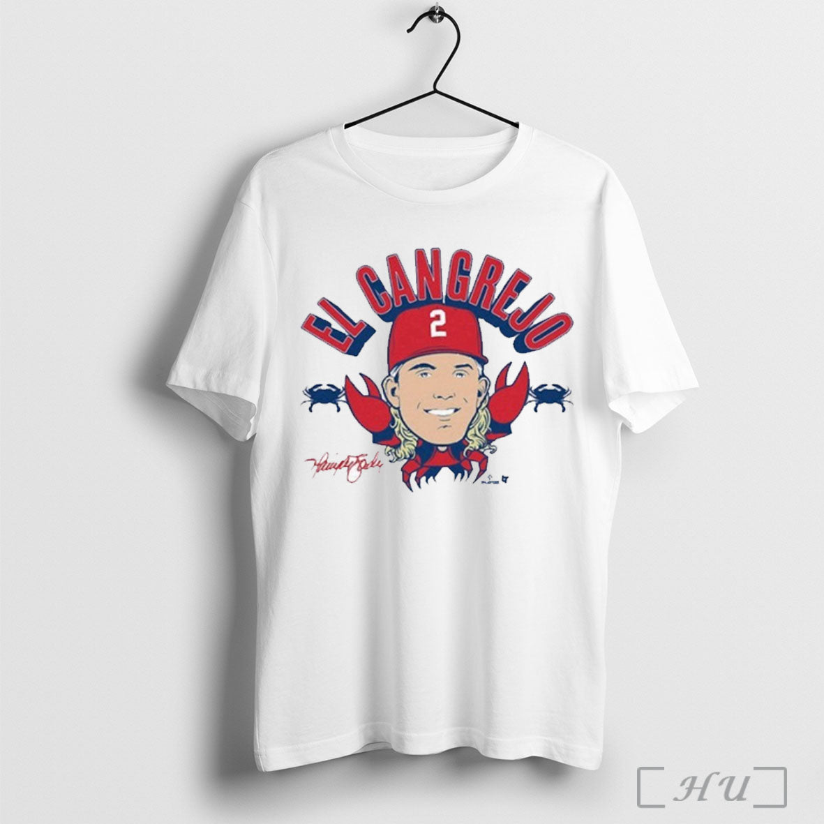 Officials Harrison Bader El Cangrejo Crabs - Adult & Kids T-Shirts, Sweatshirts & Hoodies apparel design preview 1