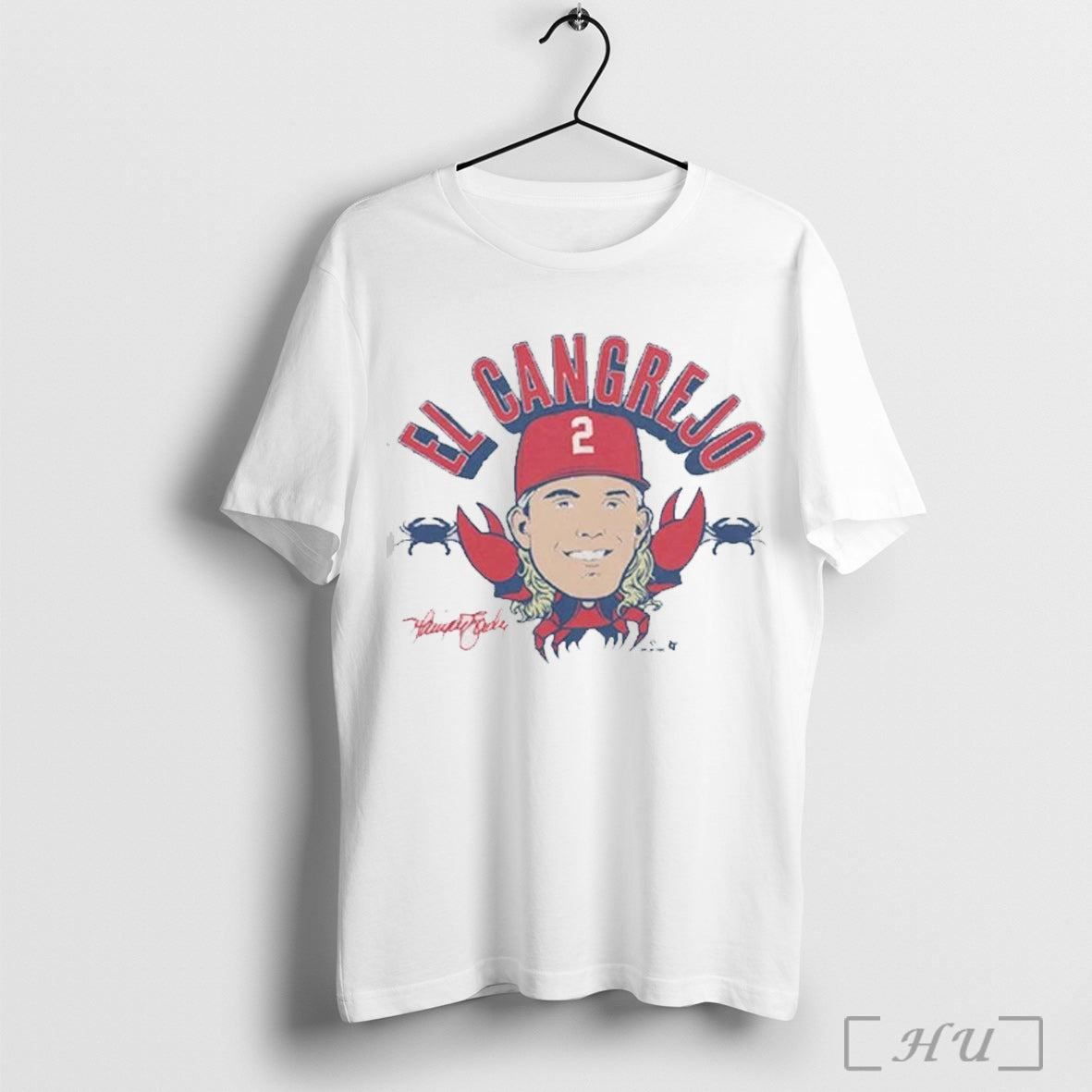 Officials Harrison Bader El Cangrejo - Adult & Kids T-Shirts, Sweatshirts & Hoodies apparel design preview 1