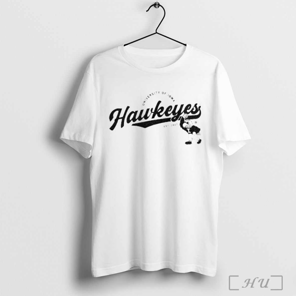 Officials Hawkeyes Script Logo Heavyweight - Adult & Kids T-Shirts, Sweatshirts & Hoodies apparel design preview 1