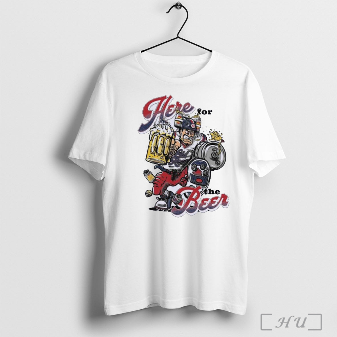 Officials Here For The Beer Football - Adult & Kids T-Shirts, Sweatshirts & Hoodies apparel design preview 1