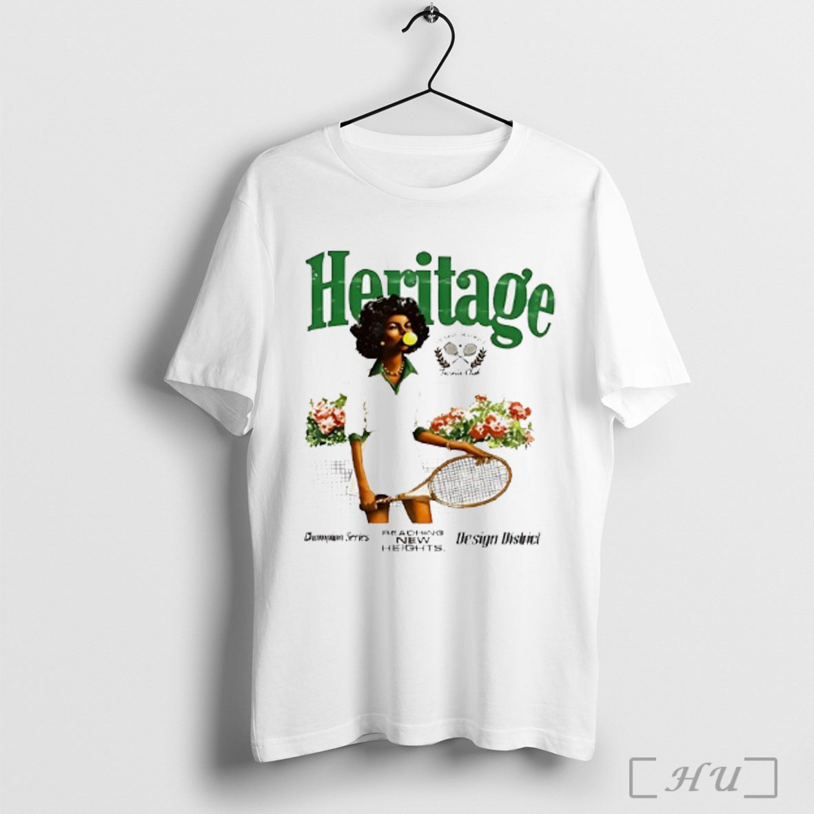 Officials Heritage Tennis Club Vintage Graphic - Adult & Kids T-Shirts, Sweatshirts & Hoodies apparel design preview 1