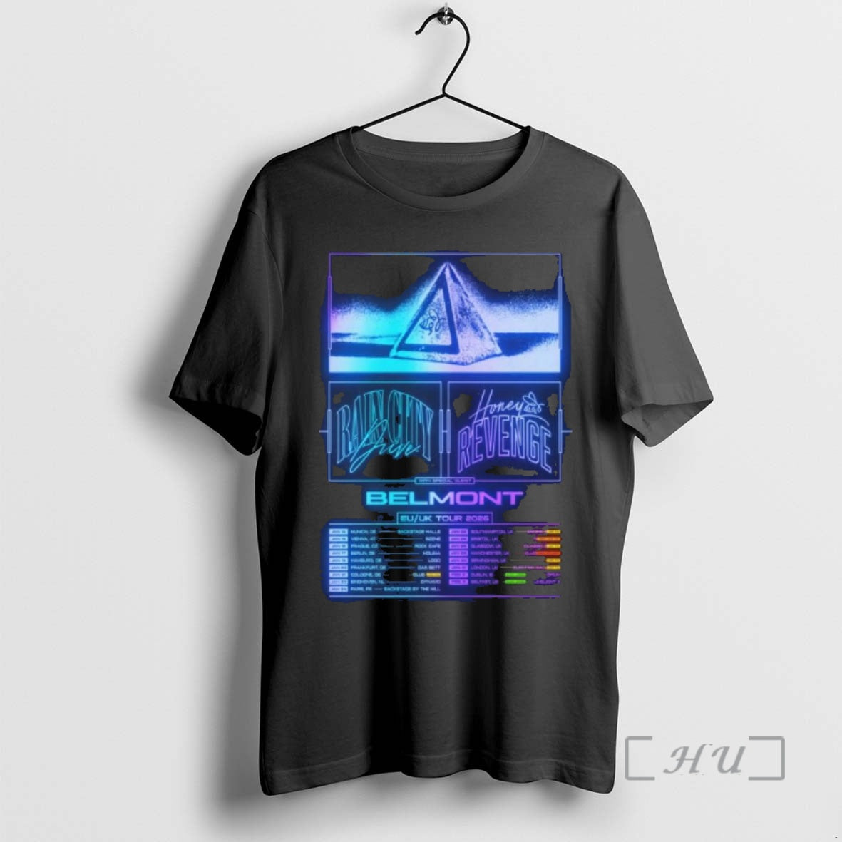 Officials Honey Revenge And Rain City Drive Eu Uk - Adult & Kids T-Shirts, Sweatshirts & Hoodies apparel design preview 1