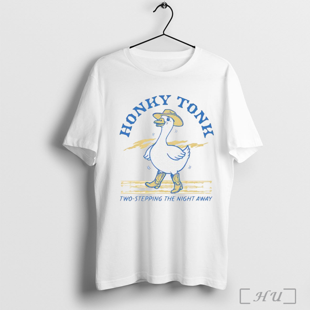 Officials Honky Tonk Goose Two Stepping The Night - Adult & Kids T-Shirts, Sweatshirts & Hoodies apparel design preview 1