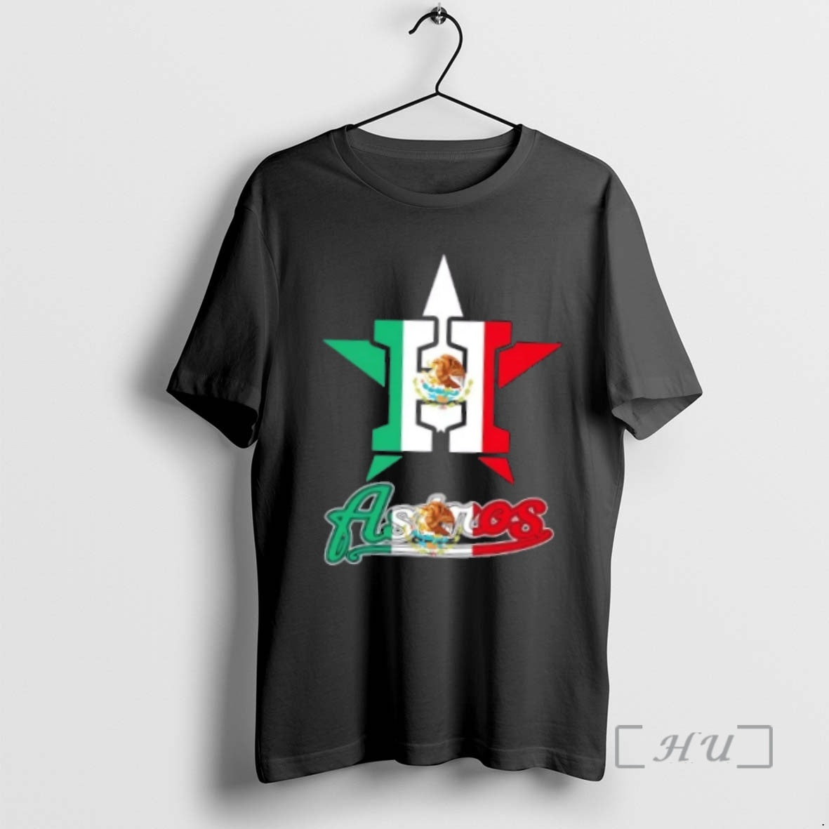 Officials Houston Astros Baseball X Mexican Flag - Adult & Kids T-Shirts, Sweatshirts & Hoodies apparel design preview 1