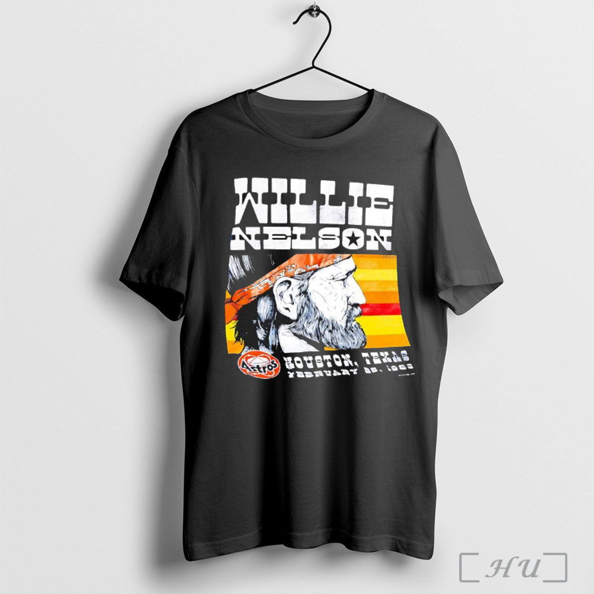 Officials Houston Texas Willie Nelson Astrodome - Adult & Kids T-Shirts, Sweatshirts & Hoodies apparel design preview 1