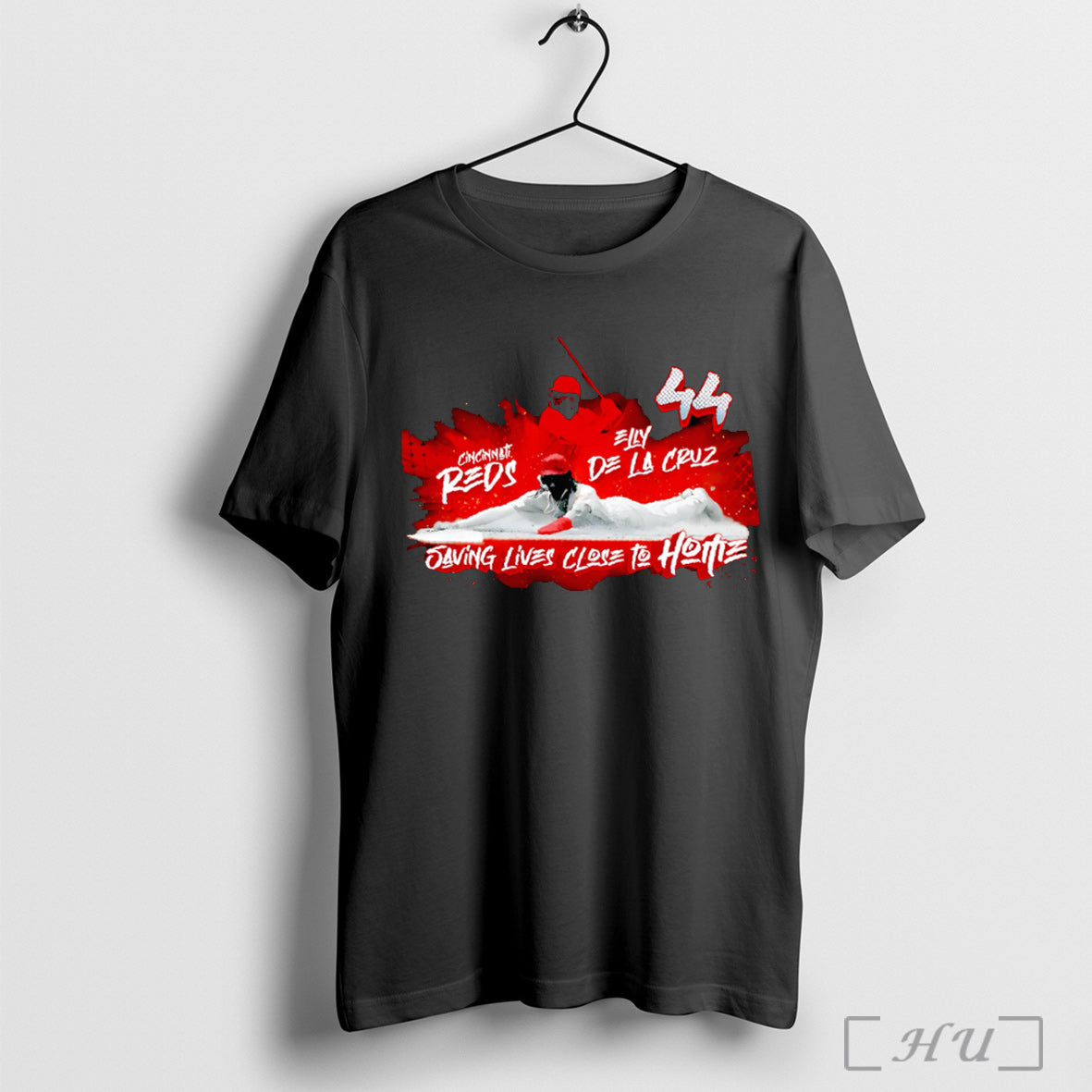 Officials Hoxworth Elly De La Cruz Saving Lives Close - Adult & Kids T-Shirts, Sweatshirts & Hoodies apparel design preview 1