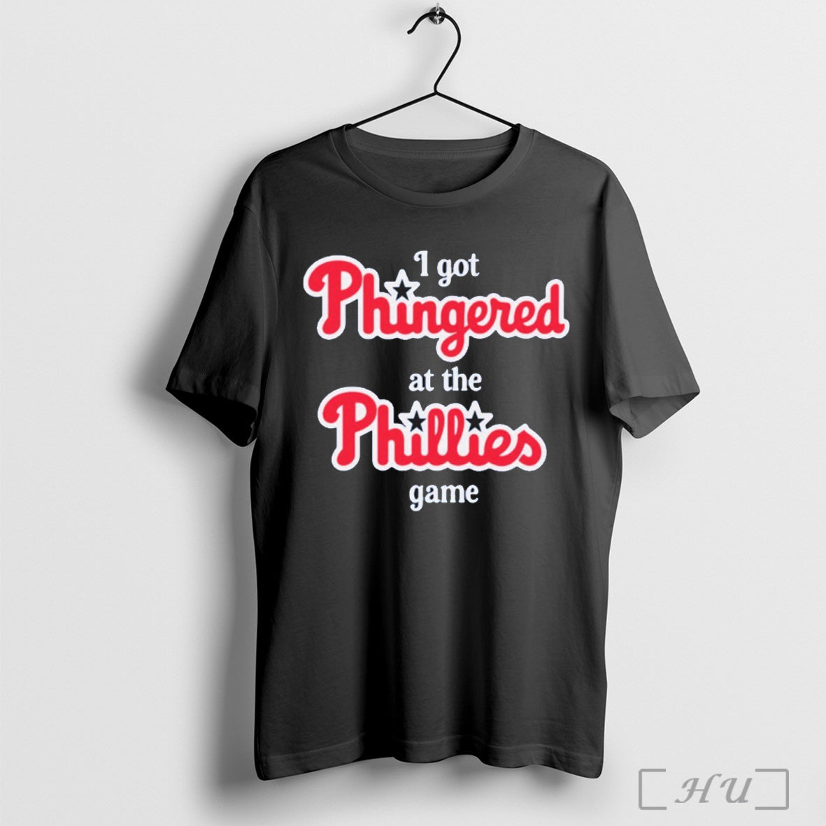 Officials I Got Phingered At The Phillies Game - Adult & Kids T-Shirts, Sweatshirts & Hoodies apparel design preview 1