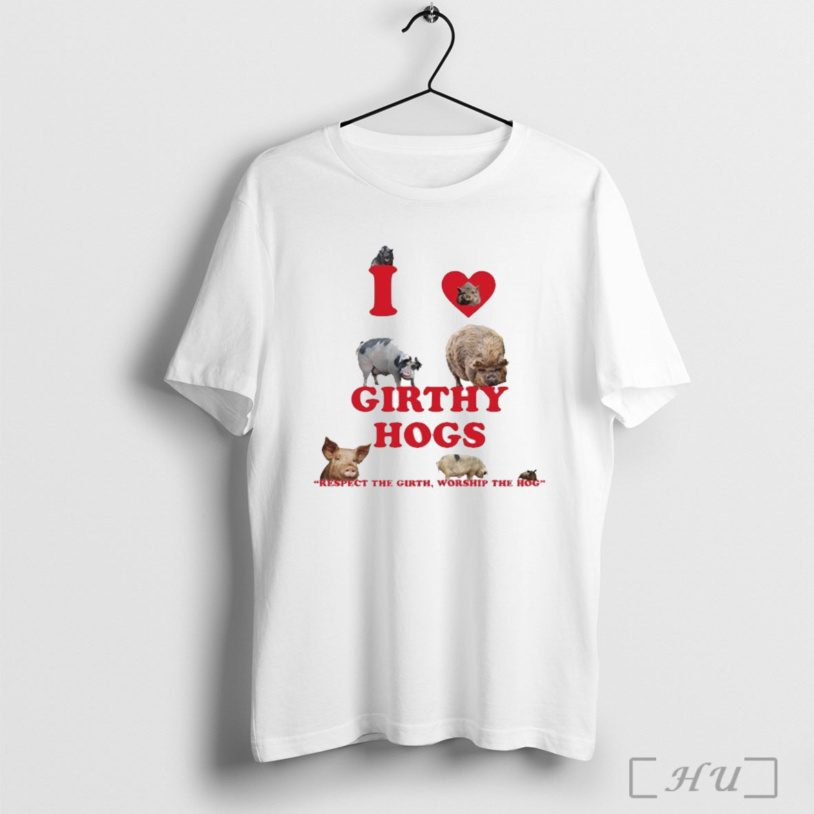 Officials I Love Girthy Hogs Respect The Girth - Adult & Kids T-Shirts, Sweatshirts & Hoodies apparel design preview 1