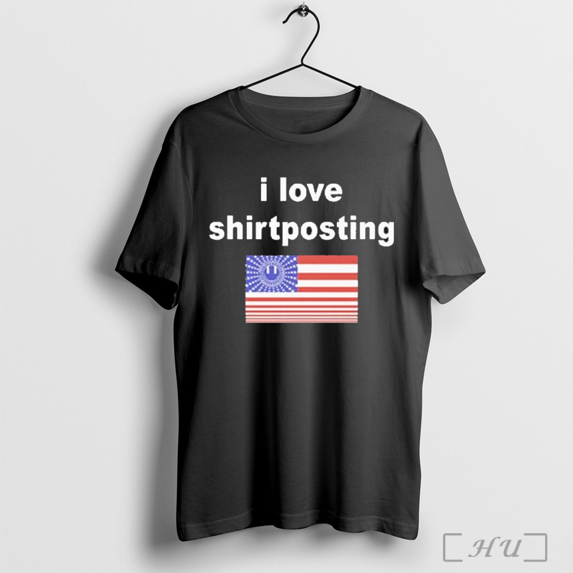 Officials I Love Shirtposting Flag - Adult & Kids T-Shirts, Sweatshirts & Hoodies apparel design preview 1