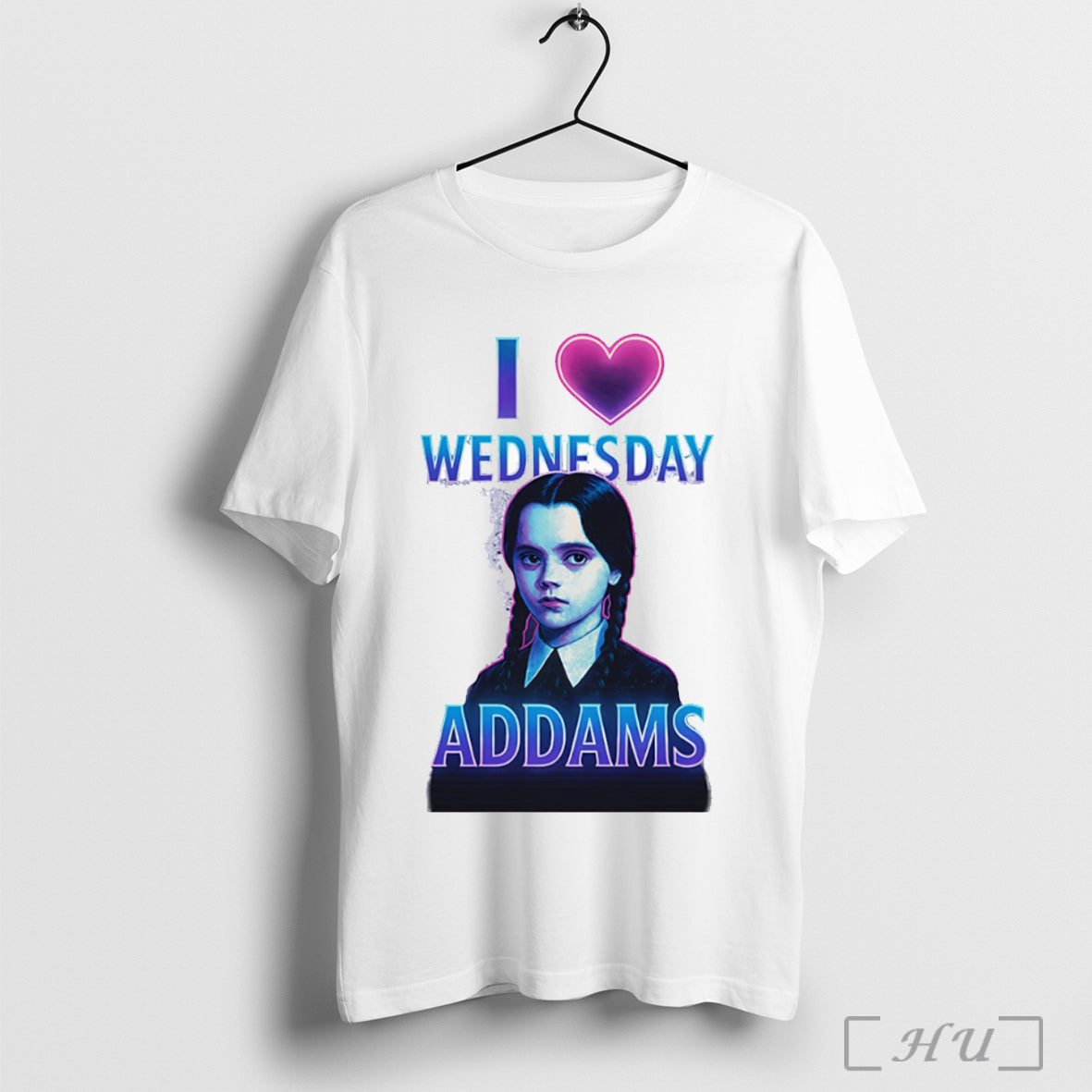Officials I Love Wednesday Addams - Adult & Kids T-Shirts, Sweatshirts & Hoodies apparel design preview 1