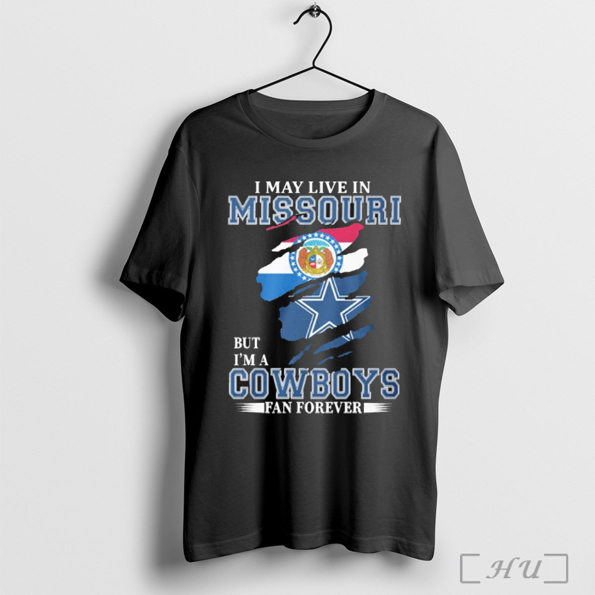 Officials I May Live In Missouri But Im A Dallas - Adult & Kids T-Shirts, Sweatshirts & Hoodies apparel design preview 1