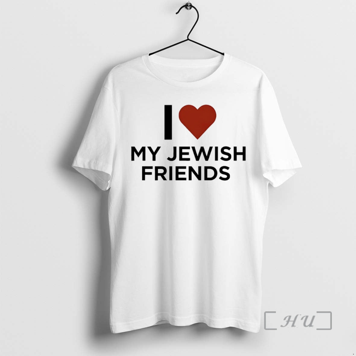 Officials I Love My Jewish Friends Circle - Adult & Kids T-Shirts, Sweatshirts & Hoodies apparel design preview 1