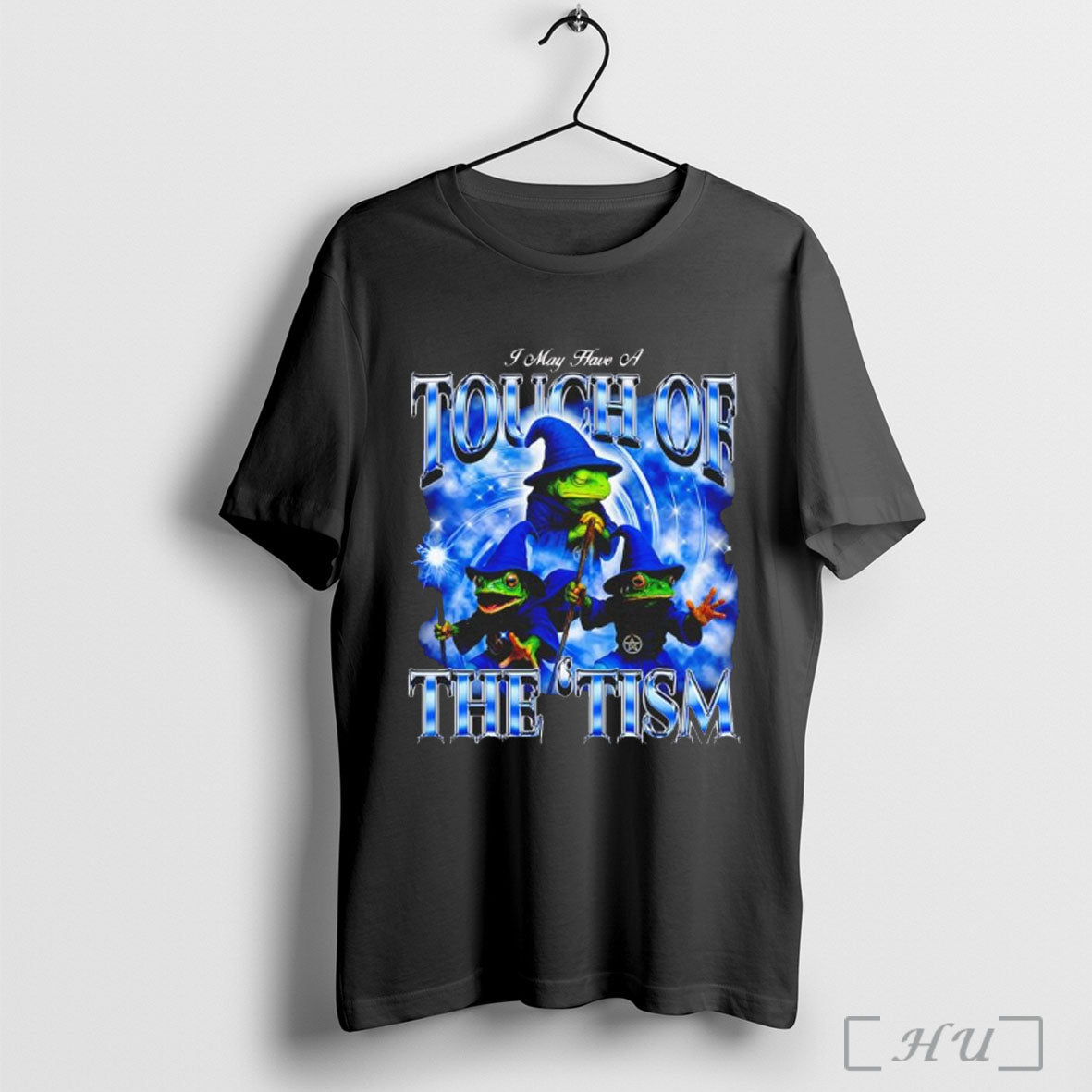 Officials I May Have A Touch Of The Tism Frog - Adult & Kids T-Shirts, Sweatshirts & Hoodies apparel design preview 1