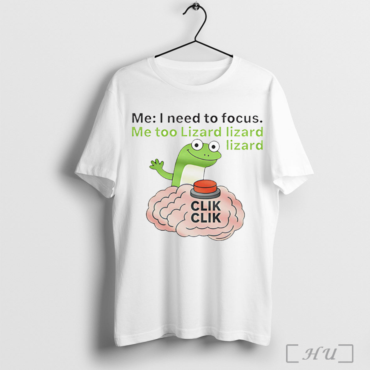 Officials I Need To Focus Me Too Lizard - Adult & Kids T-Shirts, Sweatshirts & Hoodies apparel design preview 1