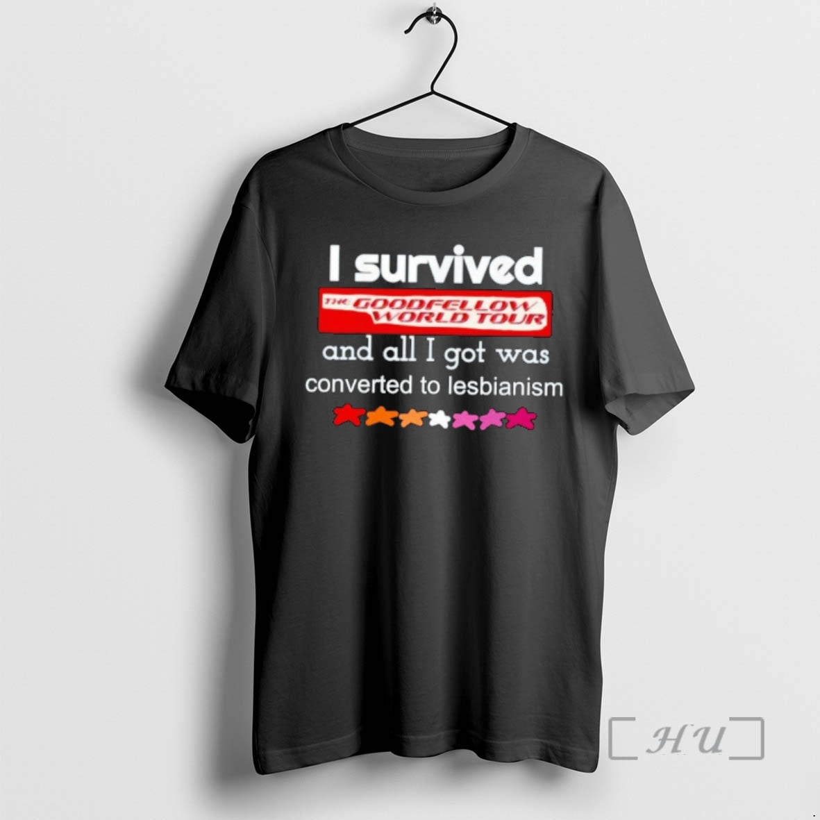 Officials I Survived The Goodfellow World Tour And - Adult & Kids T-Shirts, Sweatshirts & Hoodies apparel design preview 1