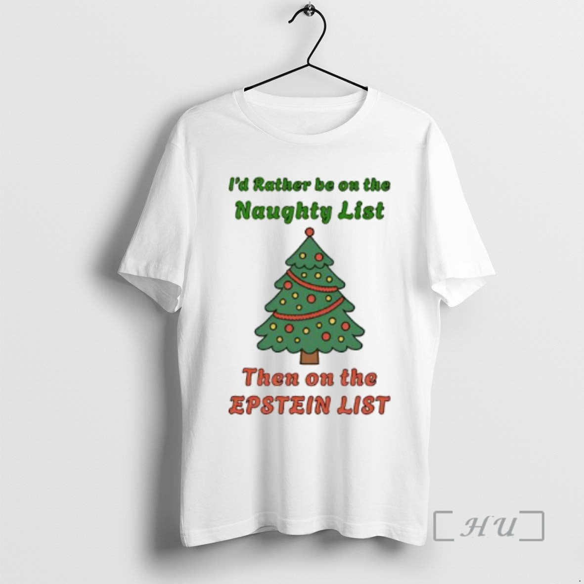 Officials Id Rather Be On The Naughty List Then - Adult & Kids T-Shirts, Sweatshirts & Hoodies apparel design preview 1