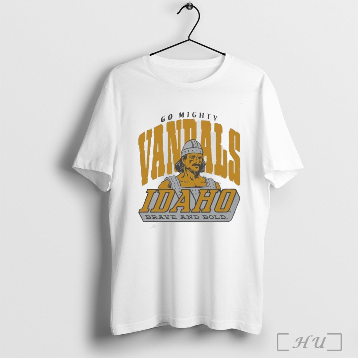 Officials Idaho Mighty Vandals Brave And Bold Go Logo - Adult & Kids T-Shirts, Sweatshirts & Hoodies apparel design preview 1