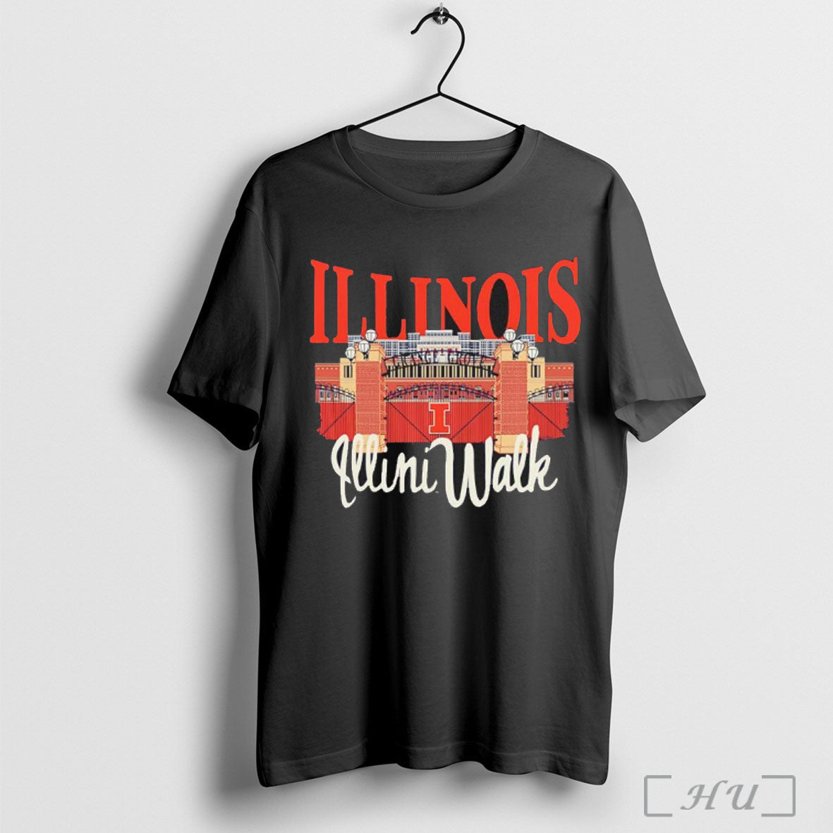 Officials Illinois Fighting Illini Football Image - Adult & Kids T-Shirts, Sweatshirts & Hoodies apparel design preview 1