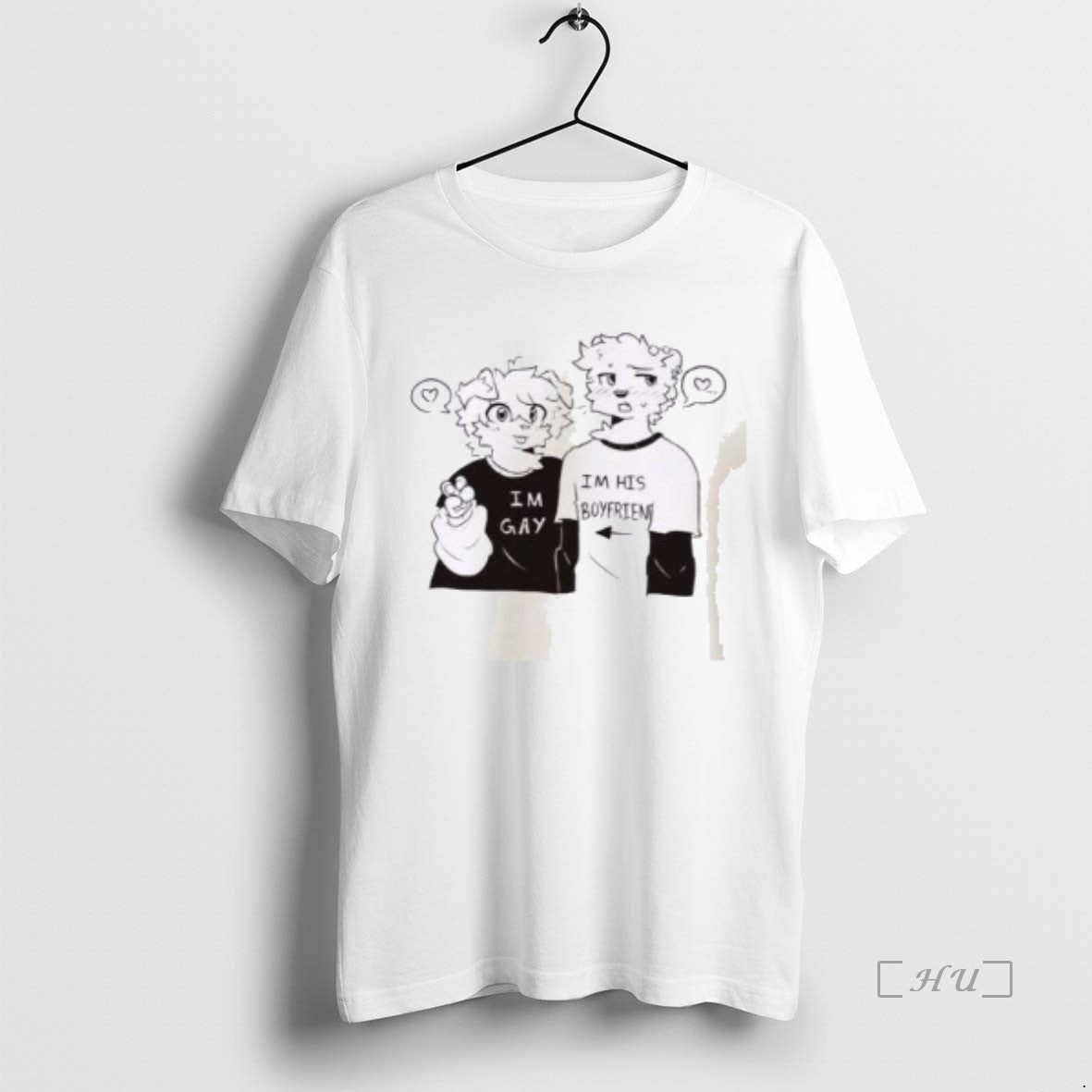 Officials Im Gay His Boyfriend - Adult & Kids T-Shirts, Sweatshirts & Hoodies apparel design preview 1