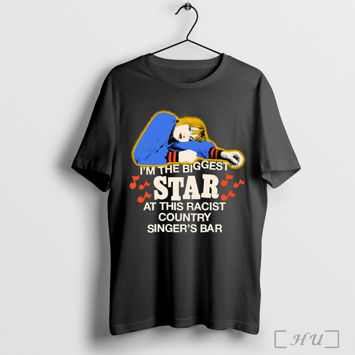 Officials Im The Biggest Star At This Racist Country - Adult & Kids T-Shirts, Sweatshirts & Hoodies apparel design preview 1