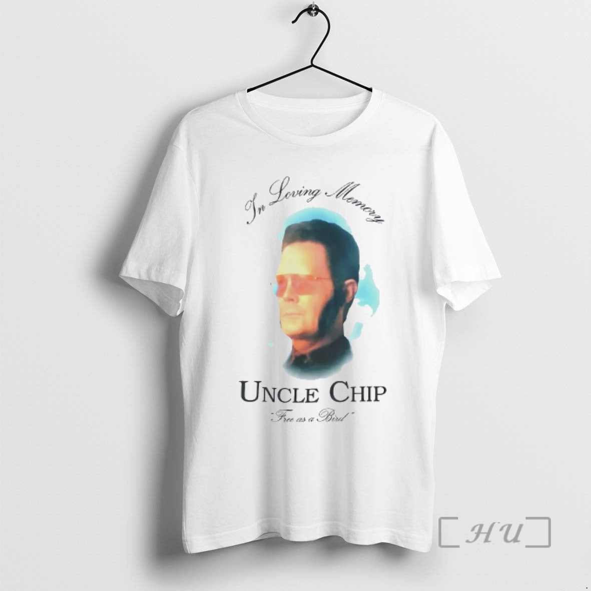 Officials In Loving Memory Uncle Chip Tree As A Bird - Adult & Kids T-Shirts, Sweatshirts & Hoodies apparel design preview 1