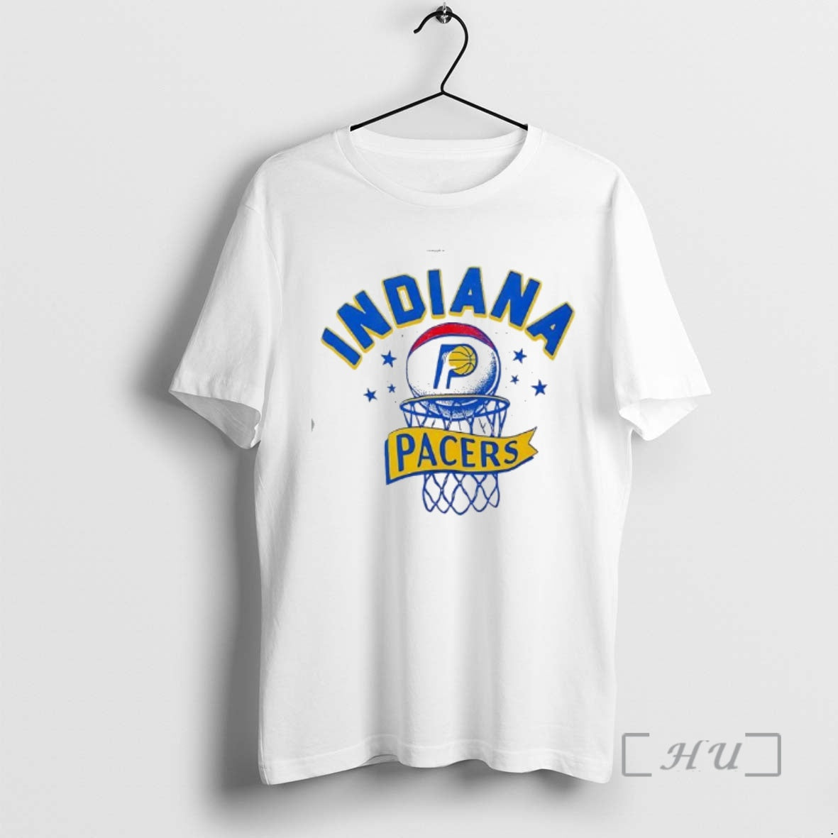 Officials Indiana Pacers Basketball Team Vintage Logo - Adult & Kids T-Shirts, Sweatshirts & Hoodies apparel design preview 1