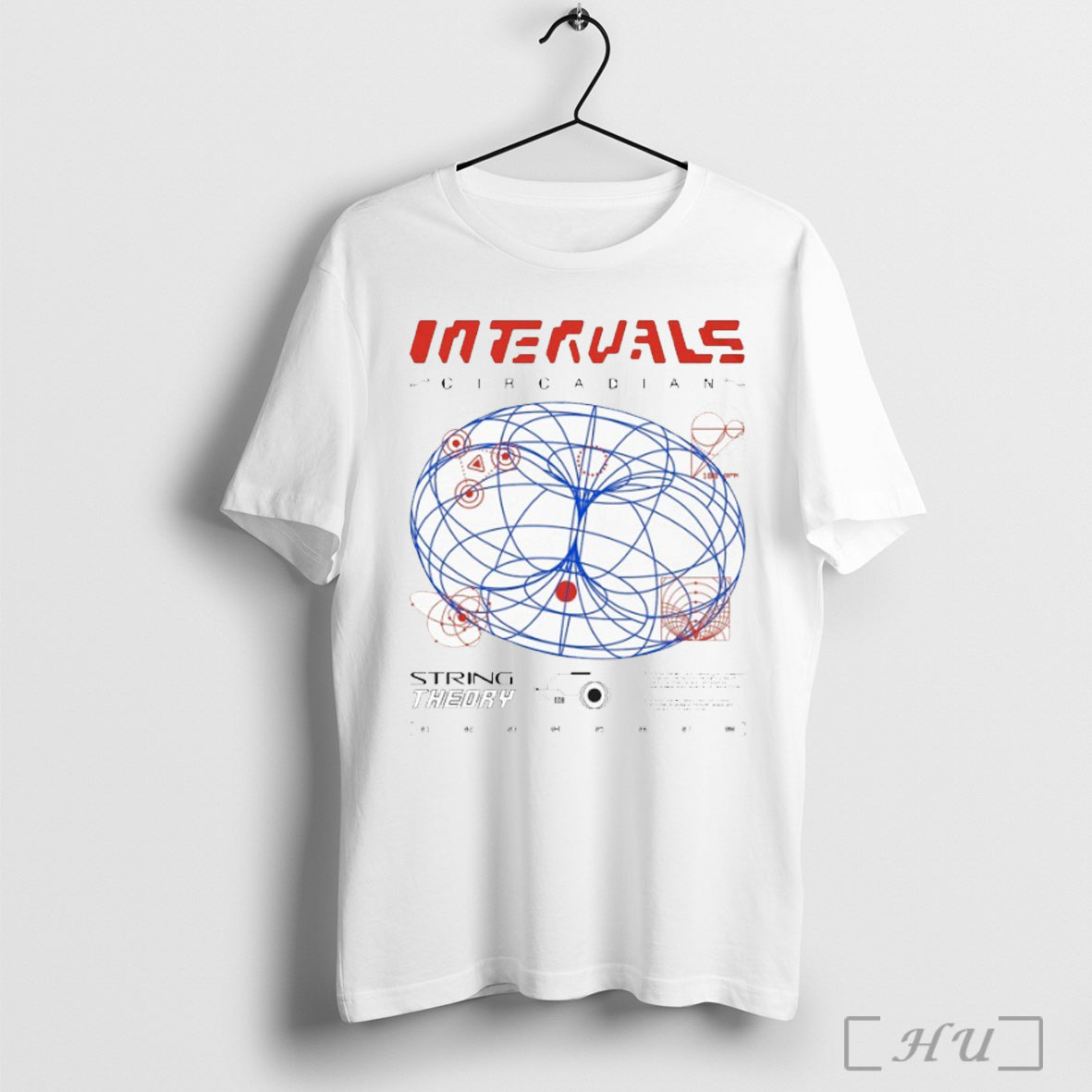 Officials Intervals Circadian String Theory - Adult & Kids T-Shirts, Sweatshirts & Hoodies apparel design preview 1