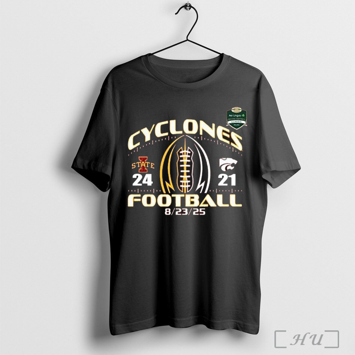 Officials Iowa State Cyclones Football Beat Kansas - Adult & Kids T-Shirts, Sweatshirts & Hoodies apparel design preview 1