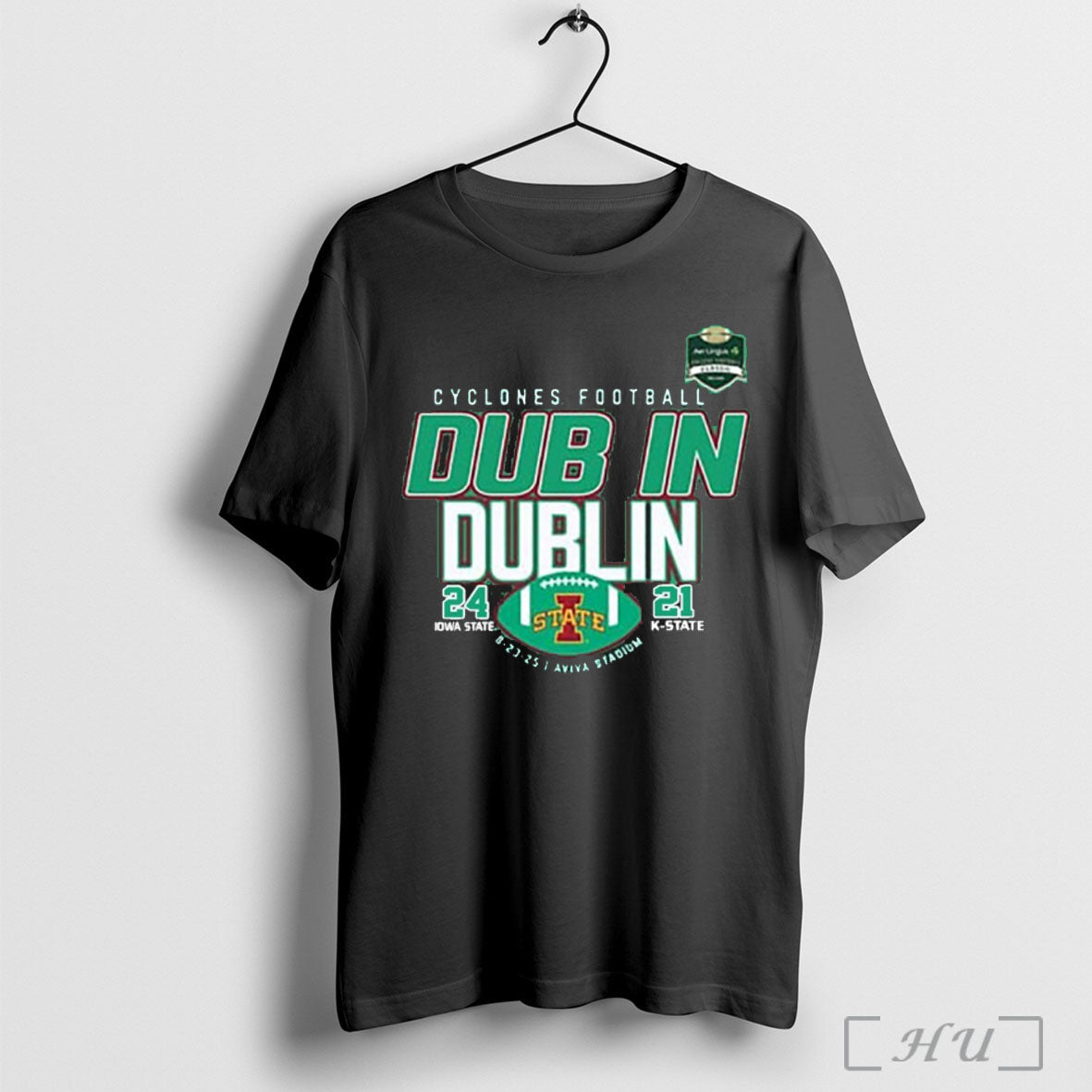 Officials Iowa State Cyclones Football Dub In Dublin - Adult & Kids T-Shirts, Sweatshirts & Hoodies apparel design preview 1