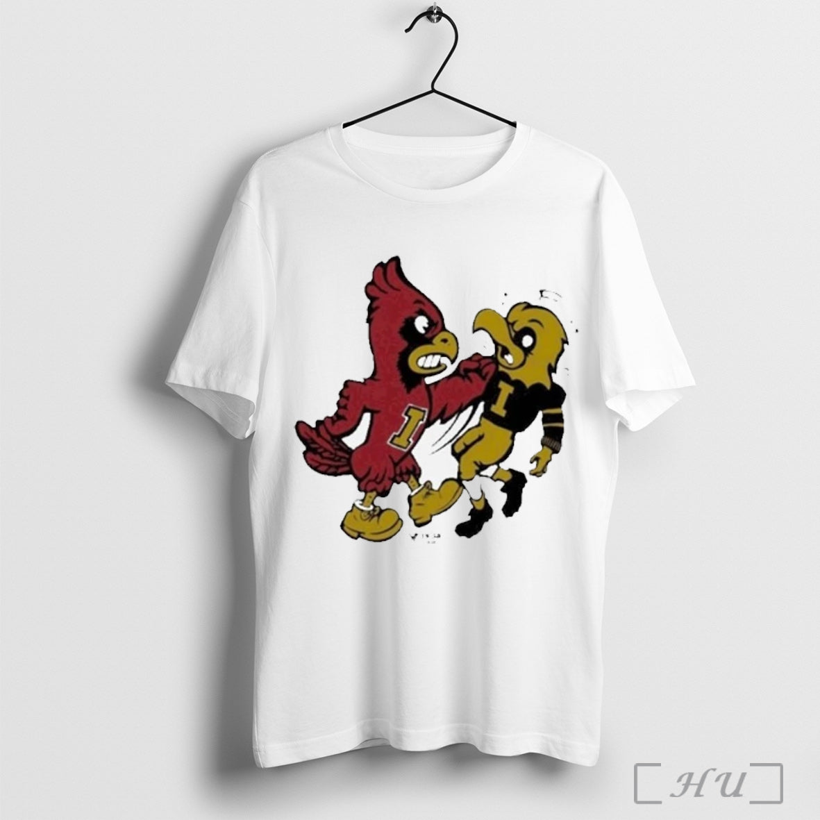Officials Iowa State Cyclones Knockout Beat Hawkeyes - Adult & Kids T-Shirts, Sweatshirts & Hoodies apparel design preview 1