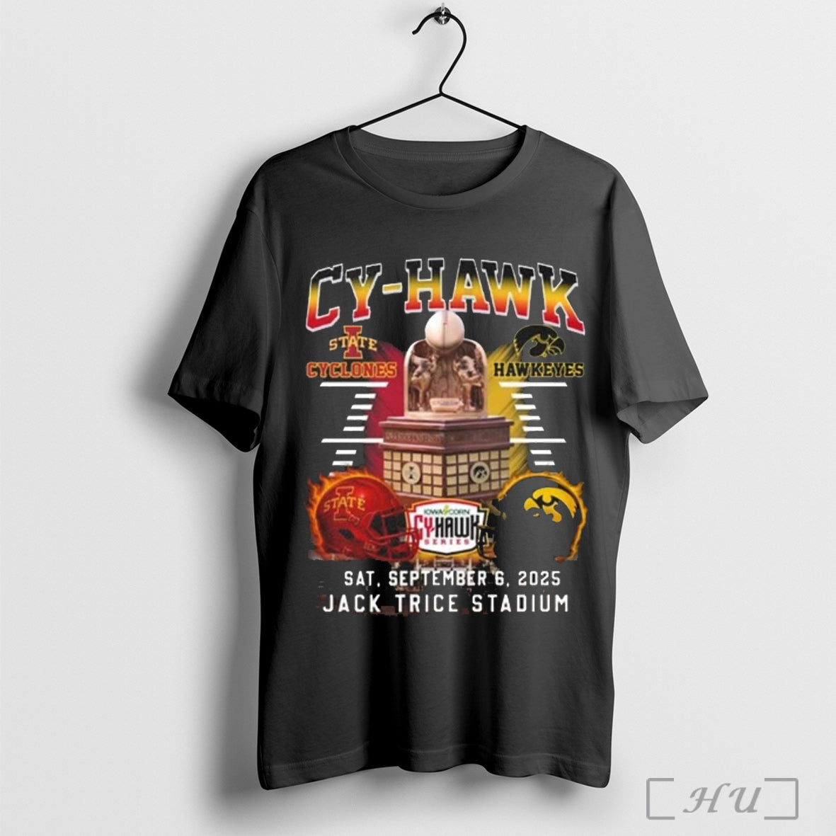 Officials Iowa State Cyclones Vs Hawkeyes St - Adult & Kids T-Shirts, Sweatshirts & Hoodies apparel design preview 1