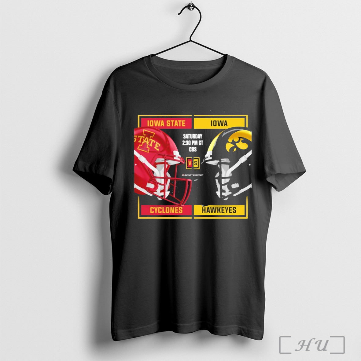 Officials Iowa State Cyclones Vs Hawkeyes 2025 - Adult & Kids T-Shirts, Sweatshirts & Hoodies apparel design preview 1