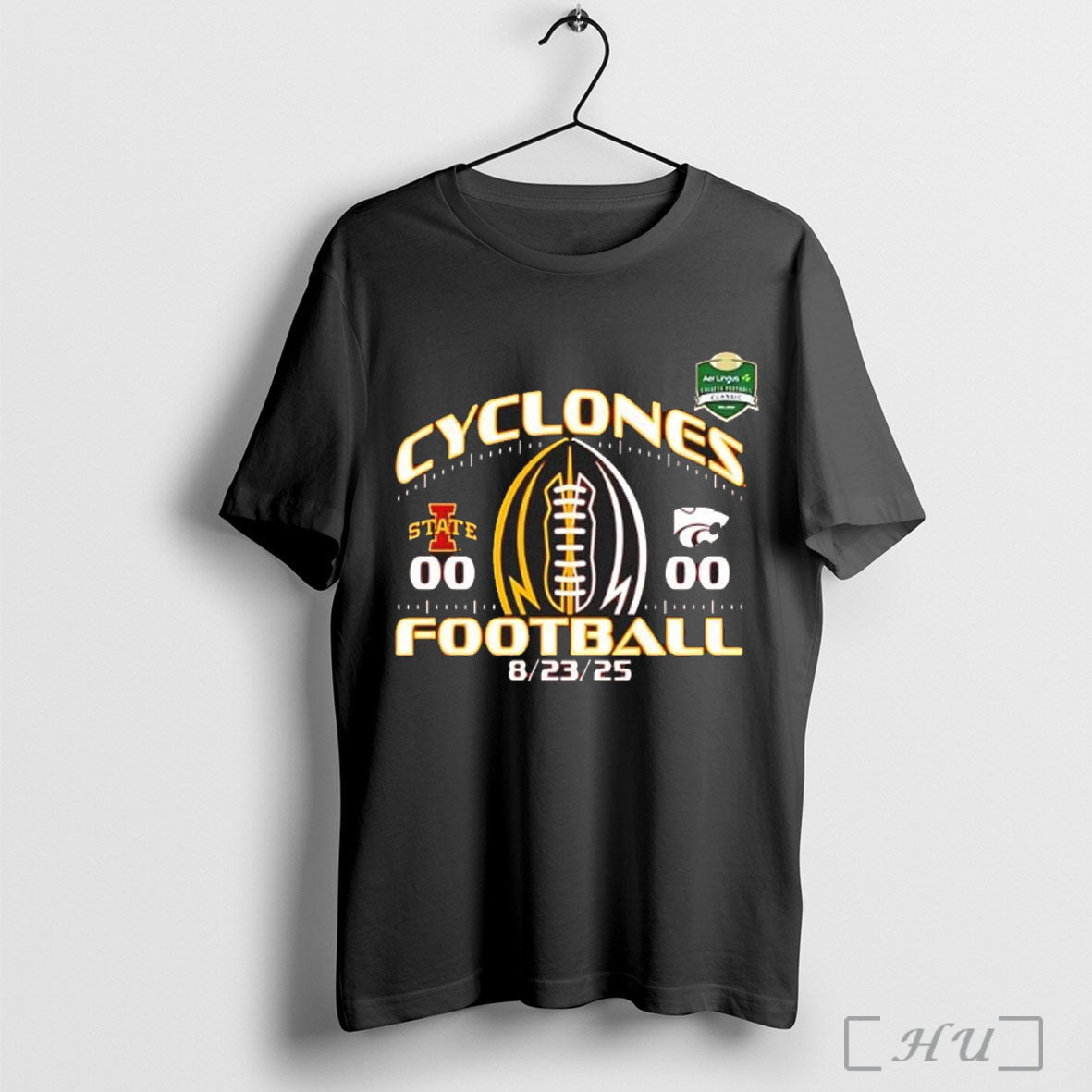 Officials Iowa State Cyclones Football Beat Kansas - Adult & Kids T-Shirts, Sweatshirts & Hoodies apparel design preview 1