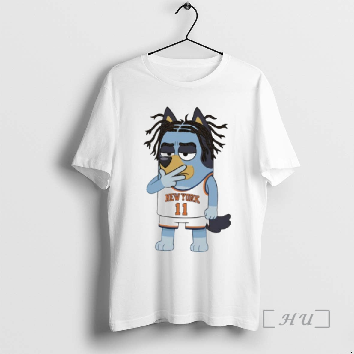 Officials Jalen Brunson Bluey Baby - Adult & Kids T-Shirts, Sweatshirts & Hoodies apparel design preview 1