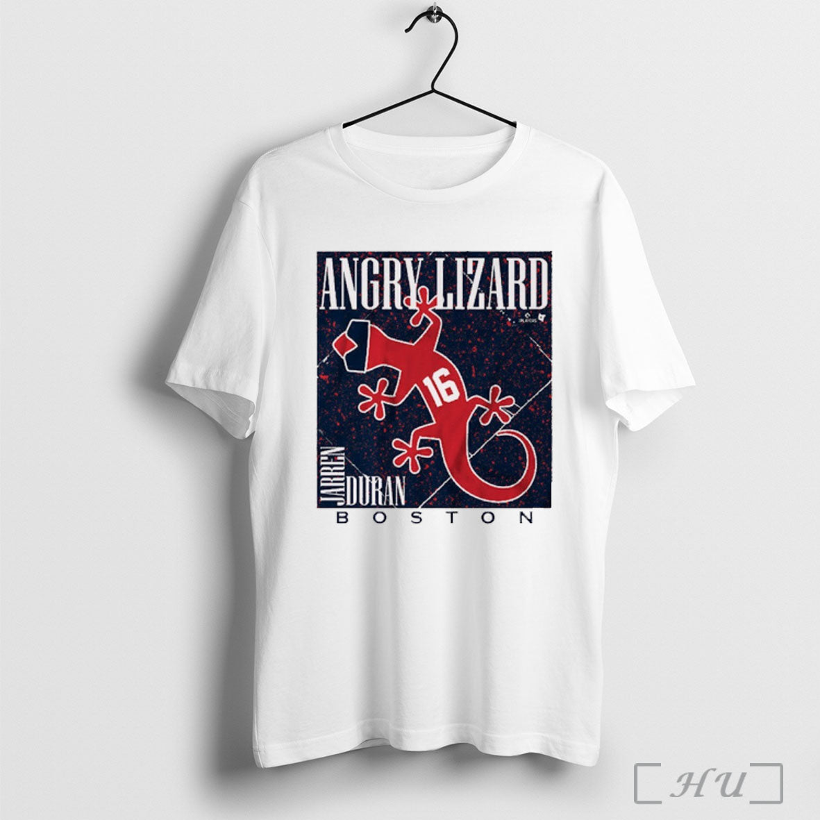 Officials Jarren Duran Angry Lizard Boston Red Sox - Adult & Kids T-Shirts, Sweatshirts & Hoodies apparel design preview 1