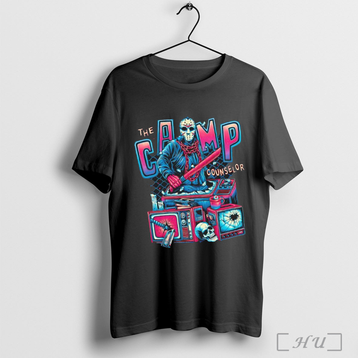 Officials Jason Voorhees The Camp Counselor Horror - Adult & Kids T-Shirts, Sweatshirts & Hoodies apparel design preview 1