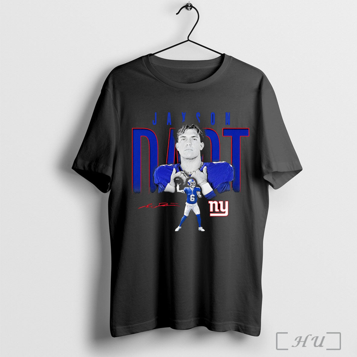 Officials Jaxson Dart New York Giants Humble Shadow - Adult & Kids T-Shirts, Sweatshirts & Hoodies apparel design preview 1
