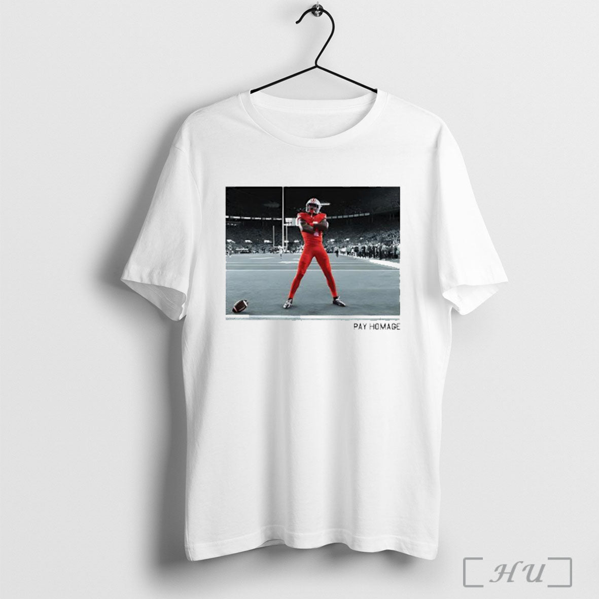 Officials Jeremiah Smith Pay Homage Ohio State - Adult & Kids T-Shirts, Sweatshirts & Hoodies apparel design preview 1