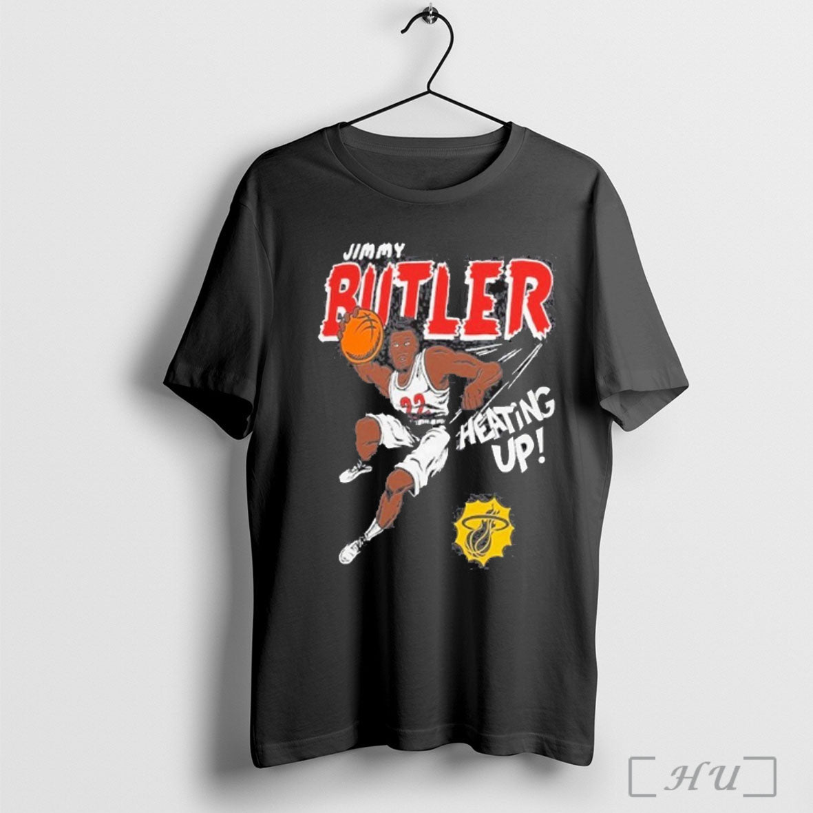 Officials Jimmy Butler Iii Miami Heat Comic Book - Adult & Kids T-Shirts, Sweatshirts & Hoodies apparel design preview 1