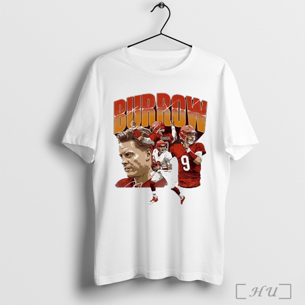 Officials Joe Burrow Cincinnati Collage Signature - Adult & Kids T-Shirts, Sweatshirts & Hoodies apparel design preview 1
