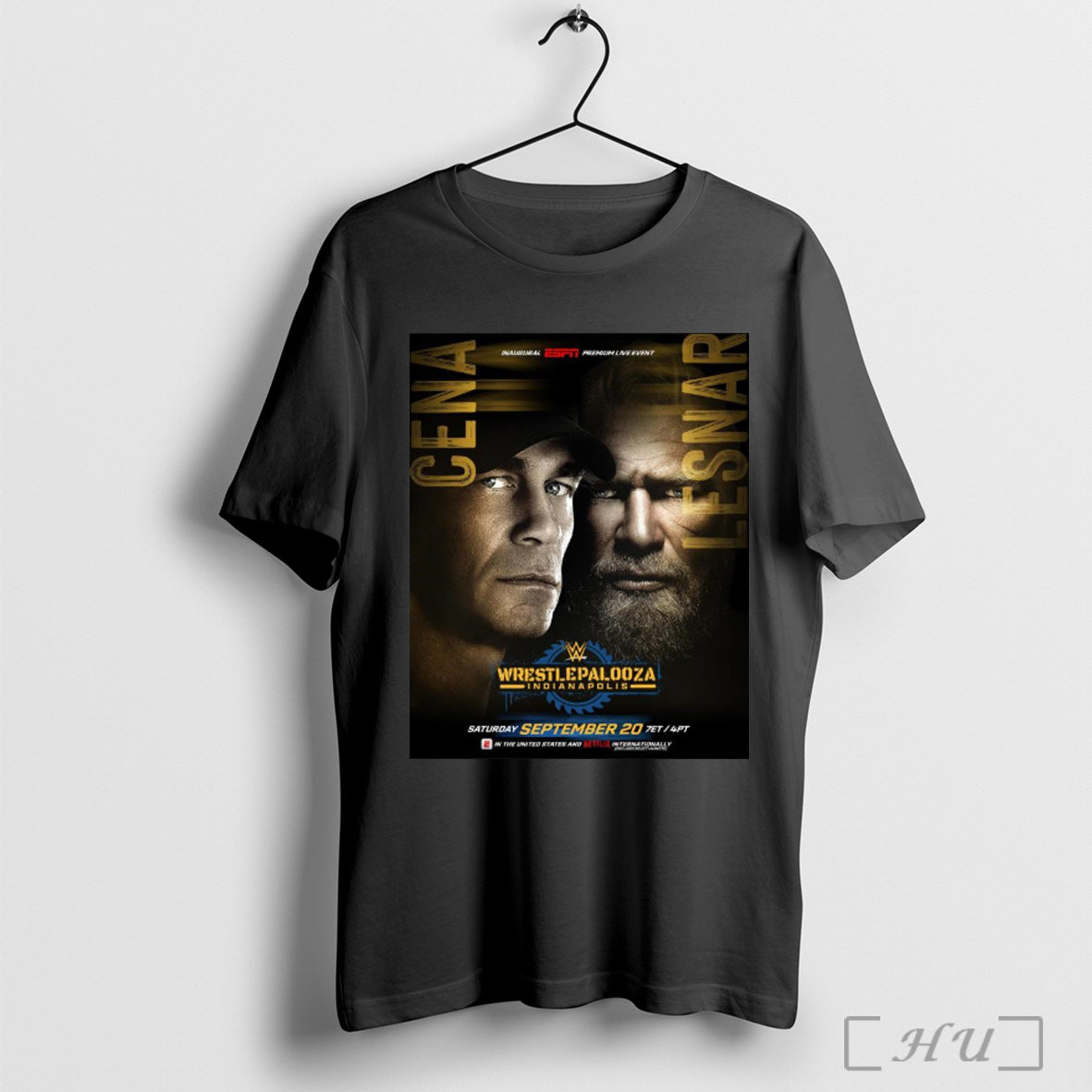 Officials John Cena And Brock Lesnar Will Go To War - Adult & Kids T-Shirts, Sweatshirts & Hoodies apparel design preview 1