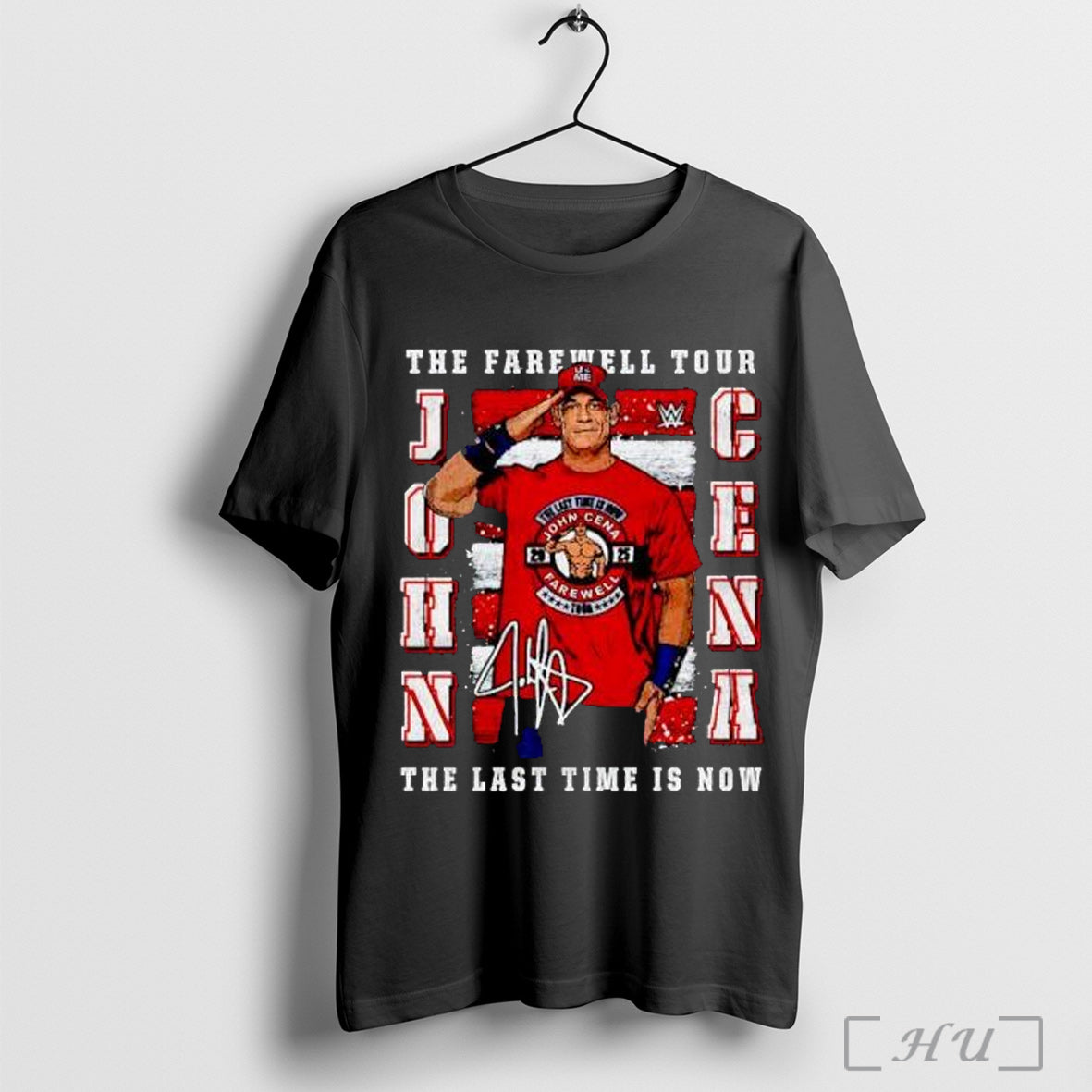 Officials John Cena Farewell Tour The Last Time Is - Adult & Kids T-Shirts, Sweatshirts & Hoodies apparel design preview 1