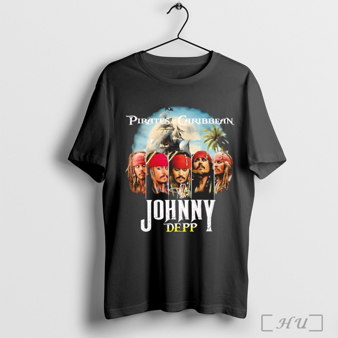 Officials Johnny Pirates Of The Caribbean Captain - Adult & Kids T-Shirts, Sweatshirts & Hoodies apparel design preview 1