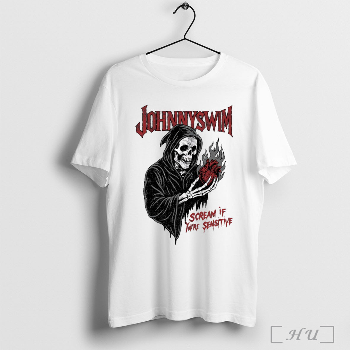 Officials Johnnyswim Scream If Youre Sensitive - Adult & Kids T-Shirts, Sweatshirts & Hoodies apparel design preview 1